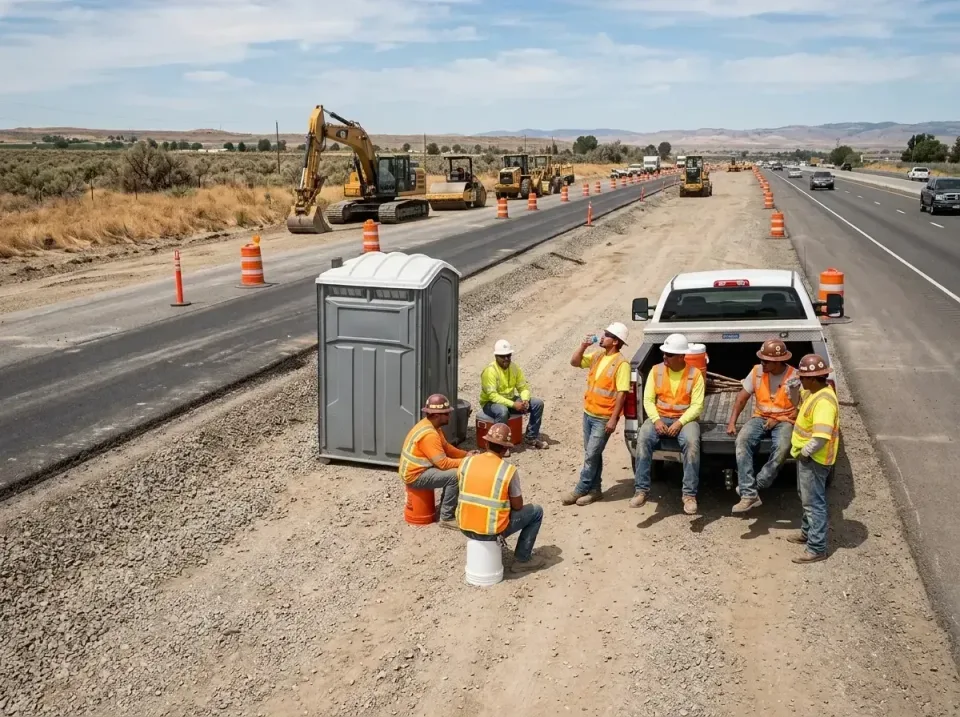 highway-road-construction-crew-007 — frequently asked questions, Porta Potty and Restroom Rentals in Tucson Estates, AZ